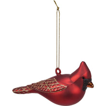 Load image into Gallery viewer, Cardinal Glass Ornament