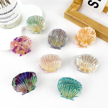 Load image into Gallery viewer, Acetate Shell Hair claw clip: F
