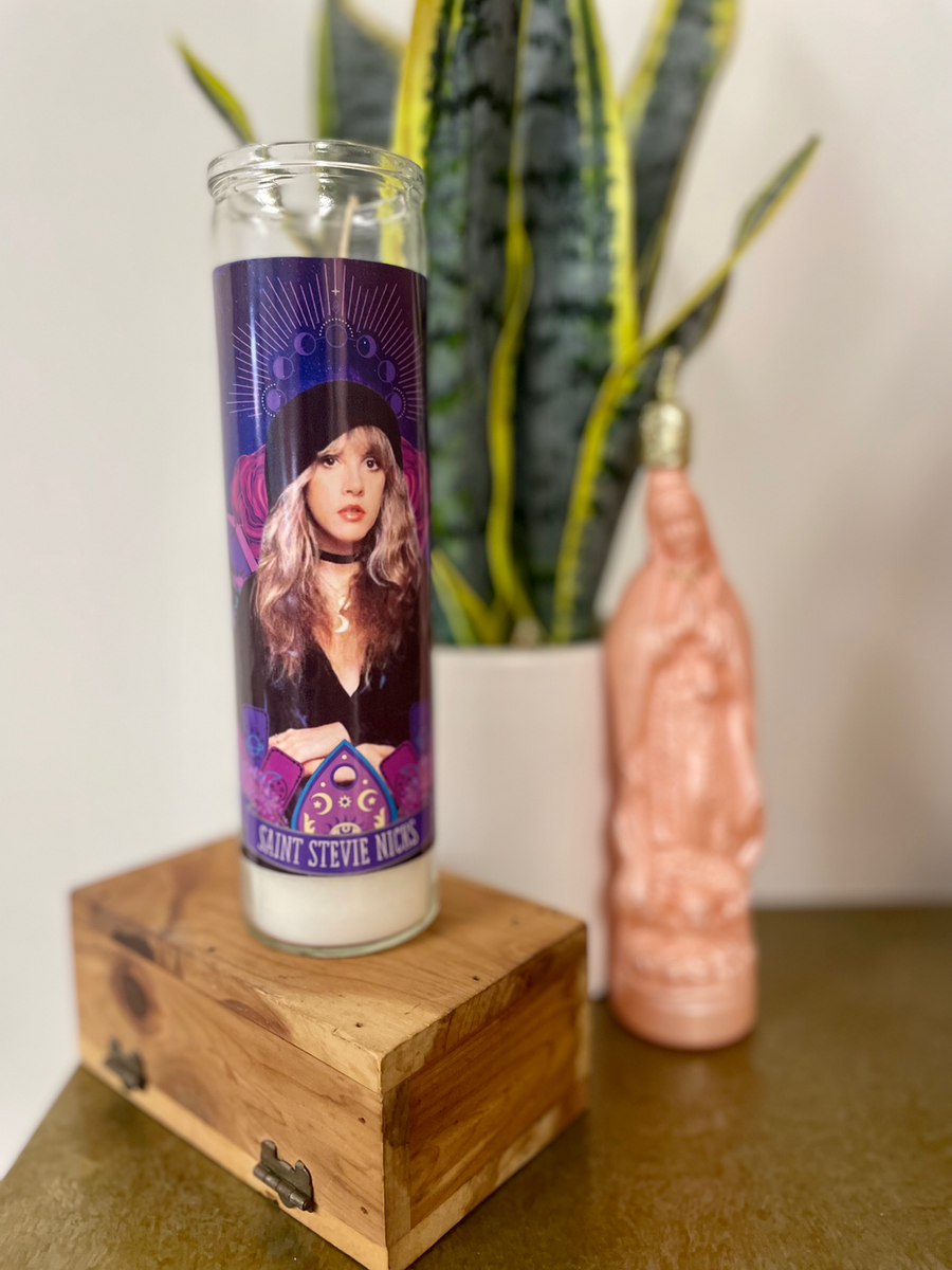 The Luminary Stevie Nicks Altar Candle