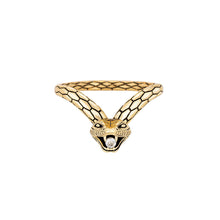Load image into Gallery viewer, Cobra Ring: 18K Gold Plated Stainless Steel / 7