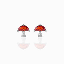 Load image into Gallery viewer, Shroomie Studs: Silver