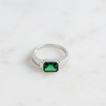 Load image into Gallery viewer, Emerald Statement Ring: Gold / Emerald / 6