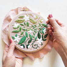 Load image into Gallery viewer, Blissful Blooms Beginner Embroidery Kit