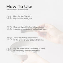 Load image into Gallery viewer, Lavender Hand Rolled Incense Stick