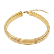 Josie Choker Necklace: Gold / 15mm