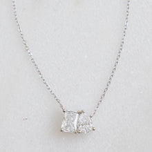 Load image into Gallery viewer, Toi et Moi Necklace: Gold