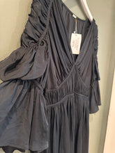 Load image into Gallery viewer, Cult Gaia Anysia Silk Blend Dress, 2000’s, 38” Bust