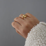 Wrap Ring | Everyday Gold Ring: 7