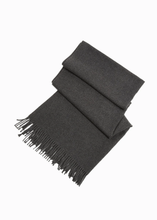 Load image into Gallery viewer, Cozy Woven Cashmere Wrap Shawl Scarf Throw: Cream