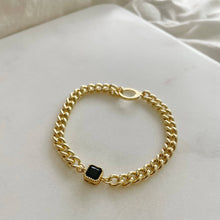 Load image into Gallery viewer, Night Bird Bracelet - Black: 7"