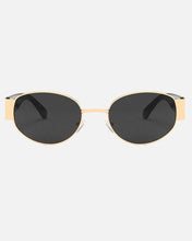 Load image into Gallery viewer, Elliott Polarized Sunglasses: Black/Gold