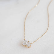 Toi et Moi Necklace: Gold