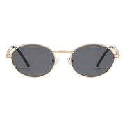 Blake Polarized Sunglasses: Black/Gold