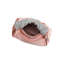 Load image into Gallery viewer, Estela Blush Velvet Top Handle Bag