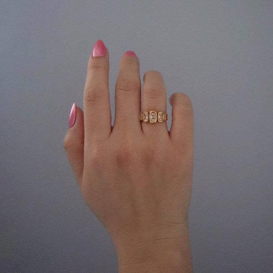 Janelle Ring | Everyday Gold Ring: 8