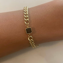 Load image into Gallery viewer, Night Bird Bracelet - Black: 7"