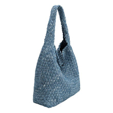 Load image into Gallery viewer, Johanna Denim Large Shoulder Bag