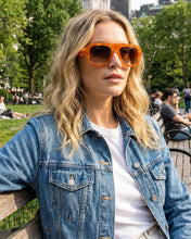 Load image into Gallery viewer, Vesper: Torte/Blue / Polarized + 100% UV Protection