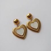 Tessa Heart Earrings