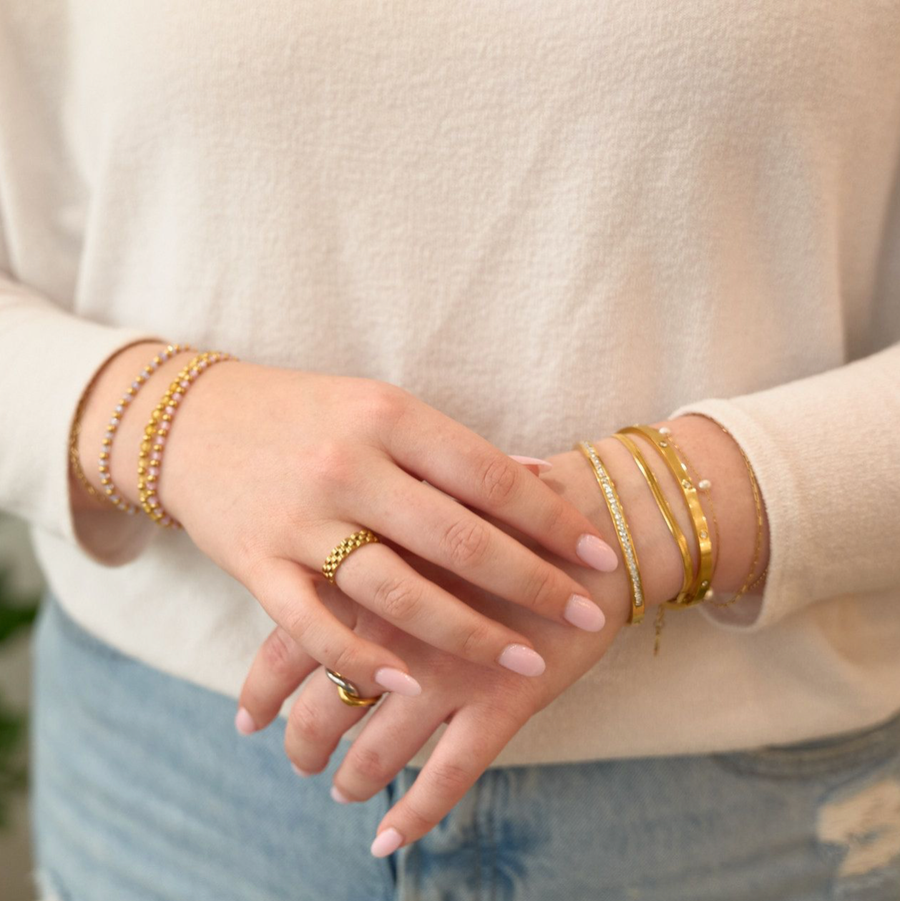 Cameron Gold Ring: 9