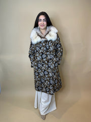 Vintage Carpet Coat, 1960’s, 44” Bust