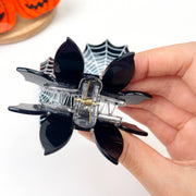 3" Halloween Cute Bat Hair Clips: Spider wed