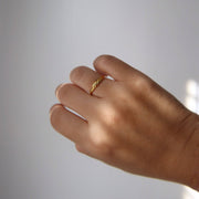 Evie Ring | Dainty Gold Ring: 8