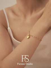 Dainty Heart Bracelet