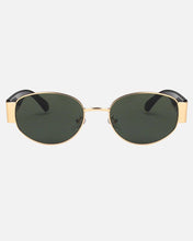 Load image into Gallery viewer, Elliott Polarized Sunglasses: Black/Gold