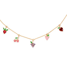 Load image into Gallery viewer, Fruit Basket Choker: Rose Gold