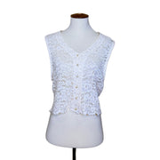 Lace Vest, 1990’s, 38” Bust