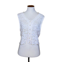 Load image into Gallery viewer, Lace Vest, 1990’s, 38” Bust
