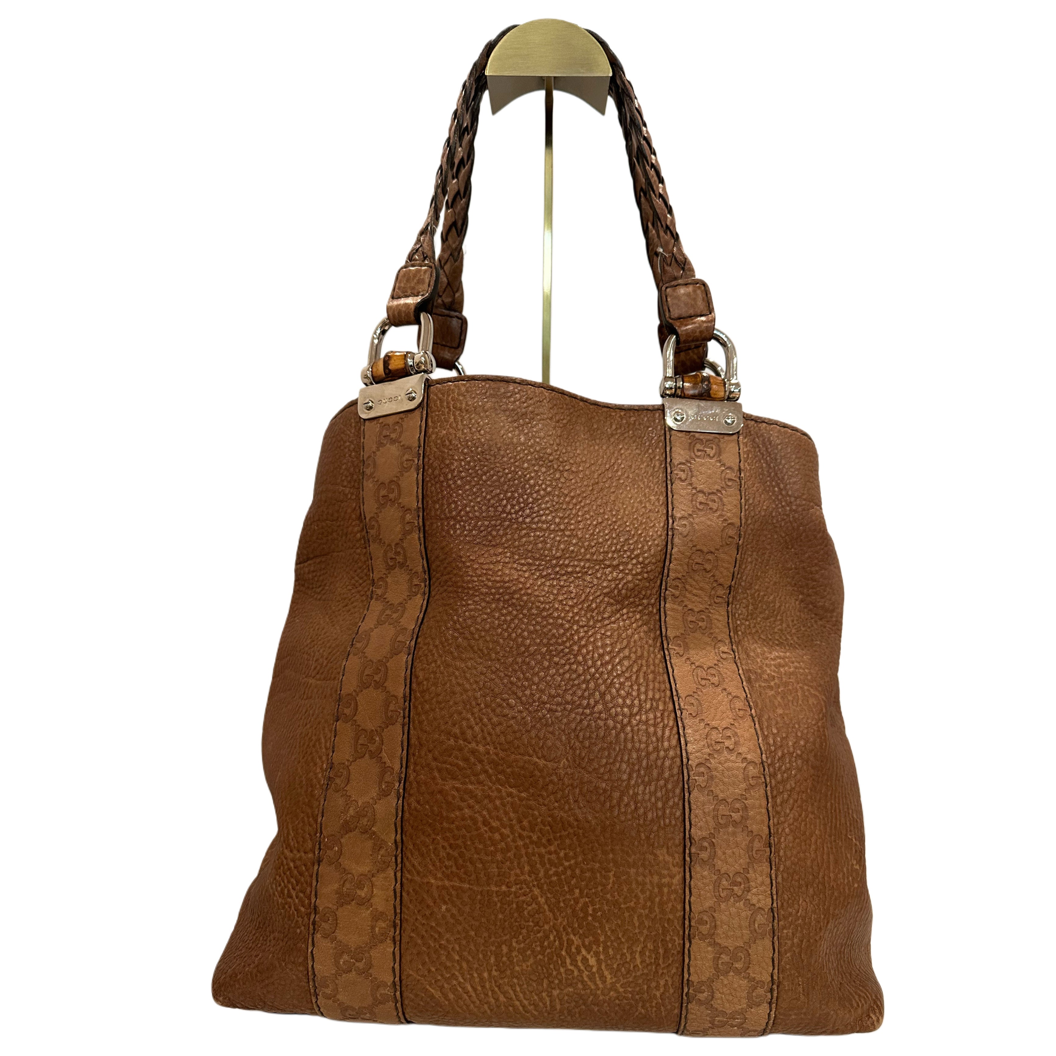 Shelly P Gucci Brown Bag