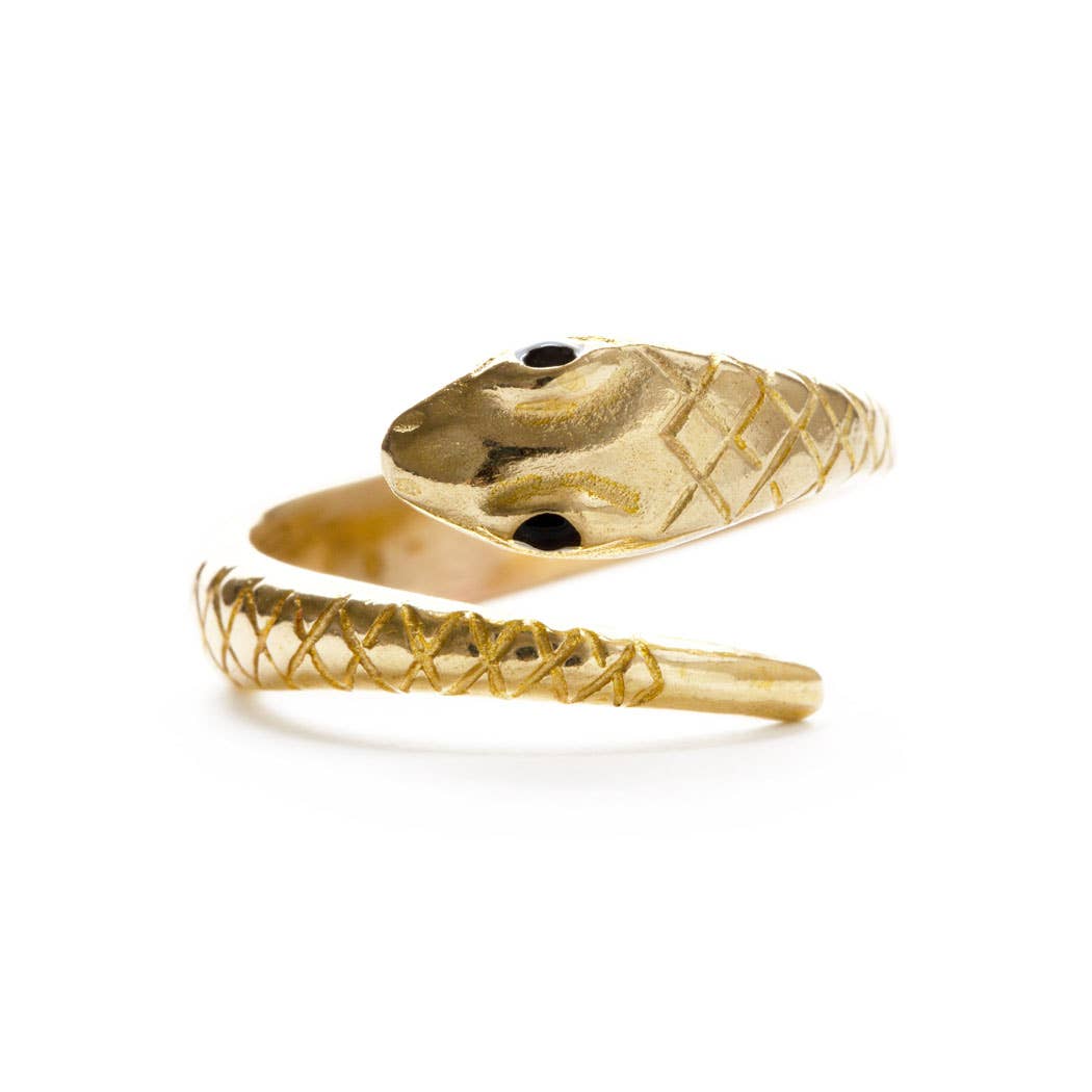 Victorian Snake Ring: Turquoise