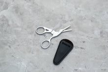 Load image into Gallery viewer, Gold-Tone or Silver Crane Scissors 3.5": Gold