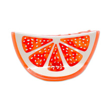 Load image into Gallery viewer, Large Grapefruit Slice Hair Claw Clip
