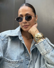 Load image into Gallery viewer, Blake Polarized Sunglasses: Black/Gold