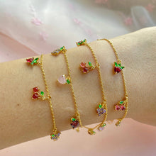 Load image into Gallery viewer, Fruit Basket Bracelet: Gold