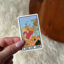 Load image into Gallery viewer, "The Cat Mom" Tarot Card Sticker