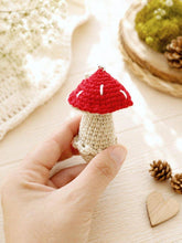 Load image into Gallery viewer, Handmade Mini Crochet, Keychain Desk Decor – 6 Designs: Style 5 (Spooky Boo)