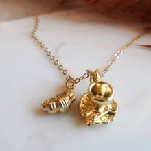 Load image into Gallery viewer, Petit Croissant Necklace
