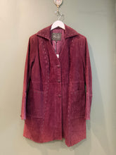 Load image into Gallery viewer, Purple Suede Jacket, 90’s, 42” Bust