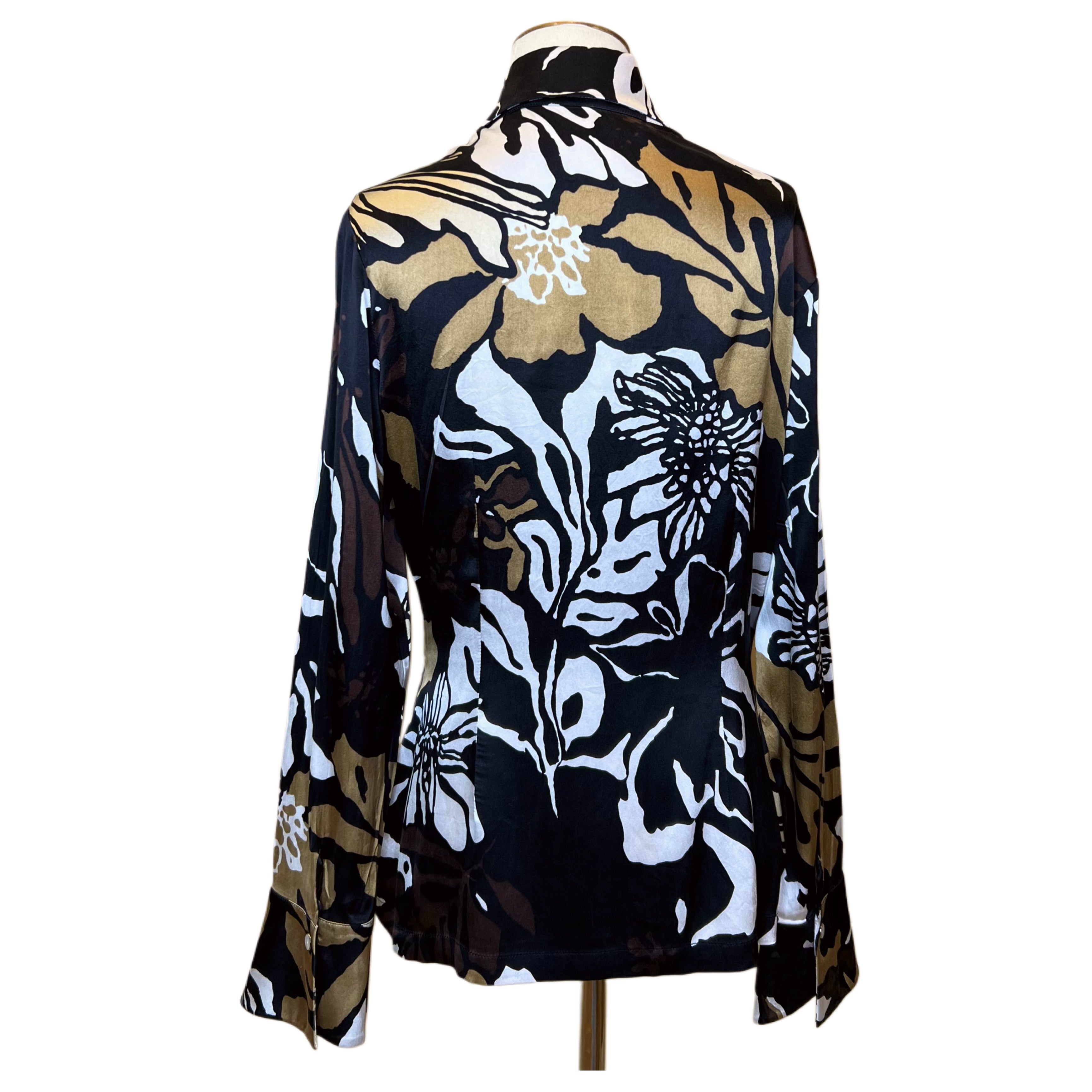 Silk Blend Top, 1990's, 40" Bust