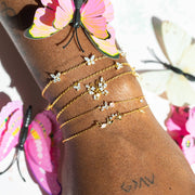 Born to Fly Butterfly Bracelet: Gold