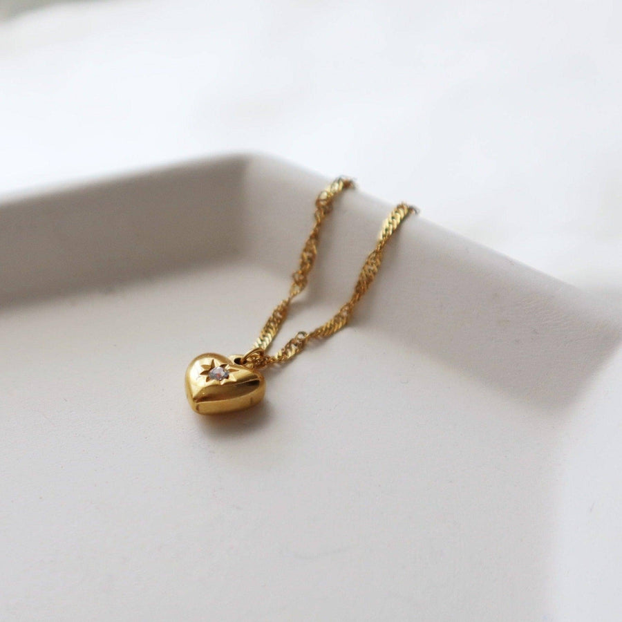 Starry Heart Necklace | Pendant Necklace