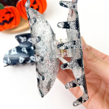 Load image into Gallery viewer, 3.4 inch Halloween pumpkin hair clip: Ghost