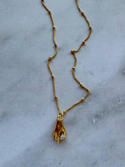 Mabel Necklace: Clear