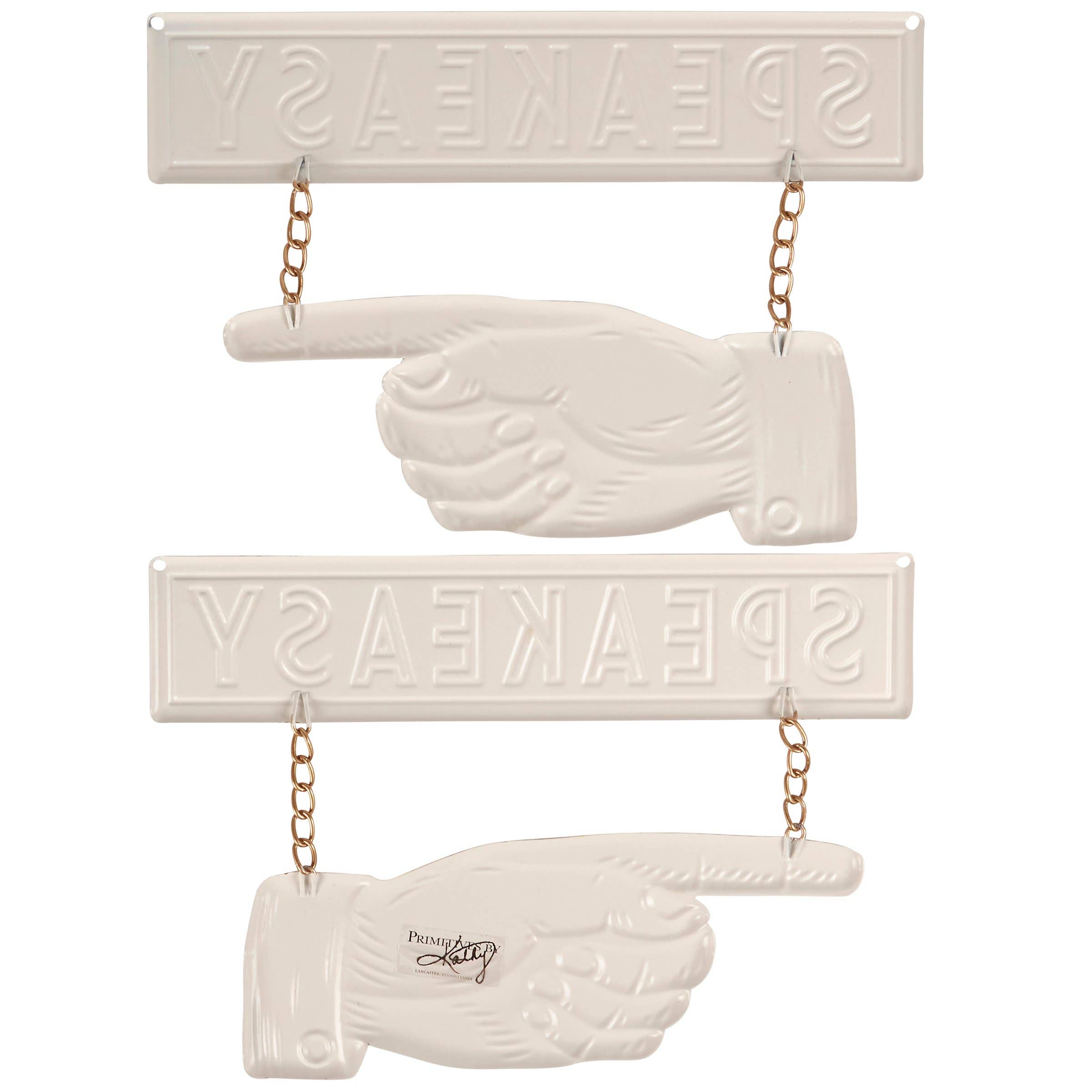 Speakeasy Wall Decor Set