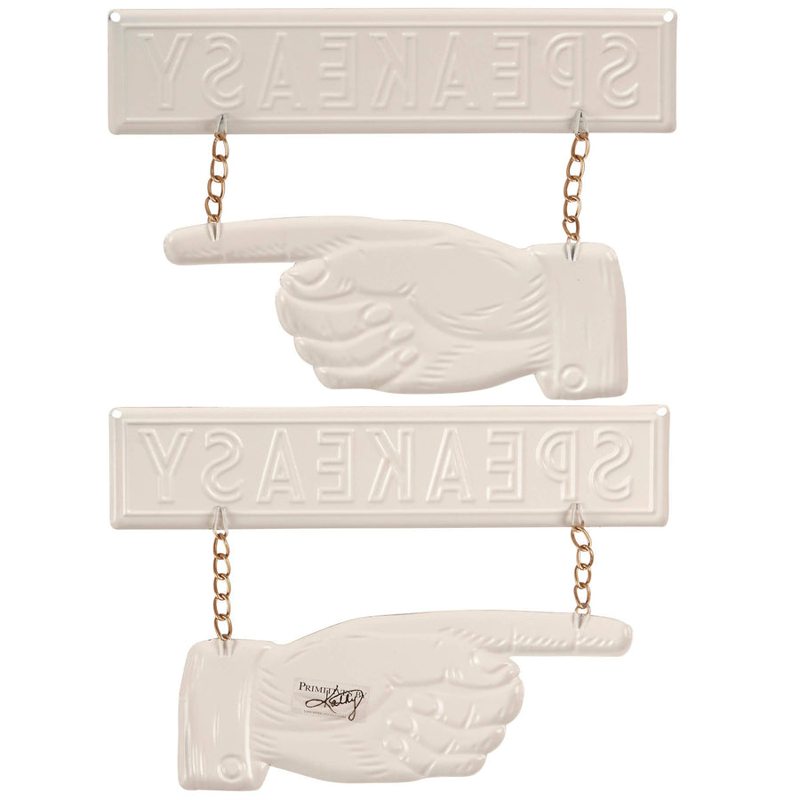 Speakeasy Wall Decor Set