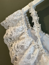 Load image into Gallery viewer, Janet - Tiered Lace 1970's Dress, 34" Bust, 26" Waist